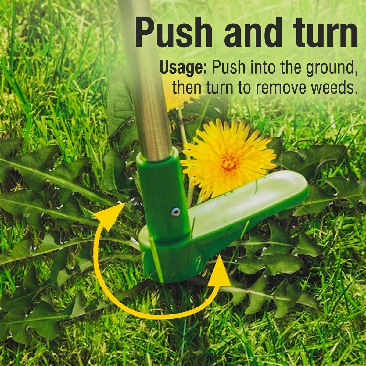 Weed Puller Tool with Long Handle – Three-Prong Stainless Steel Weeder for Garden Use - We are MFEO