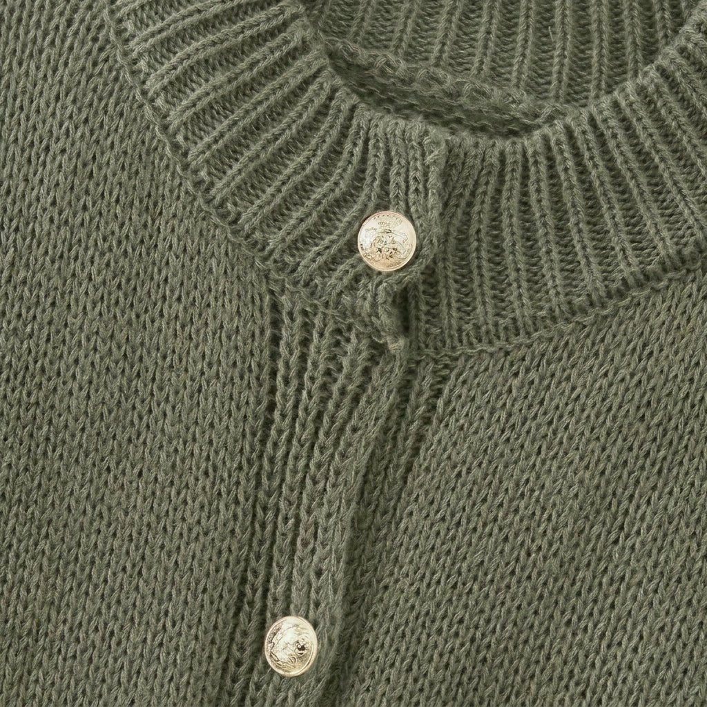 Women's Bat Sleeve Cardigan – Button Front with Ribbed Neckline and Cuffs - We are MFEO