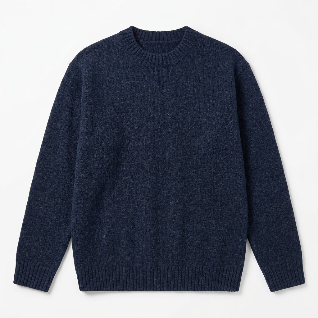 Women's Cashmere Sweater – Oversized Crew Neck for Autumn/Winter Comfort - We are MFEO