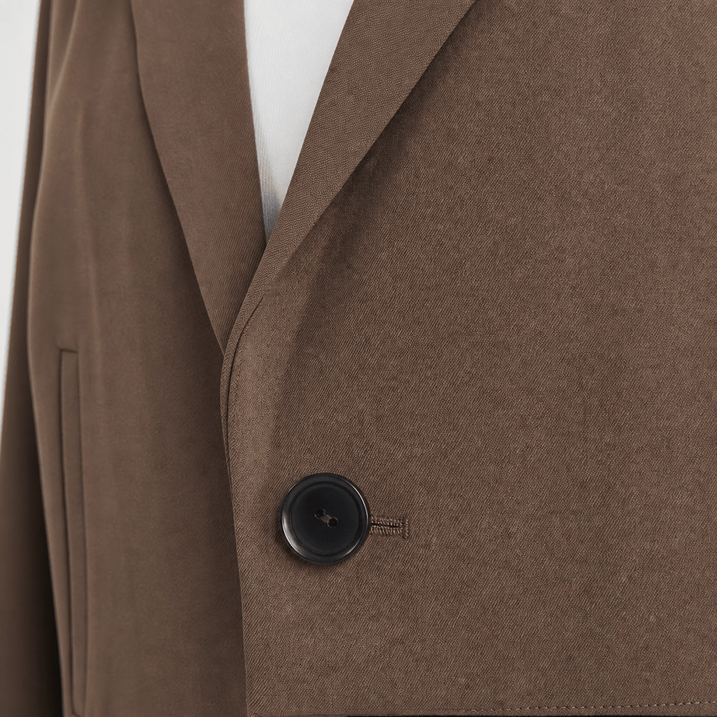 Women's Cropped Blazer with Notched Lapel – Short Tailored Fit - We are MFEO