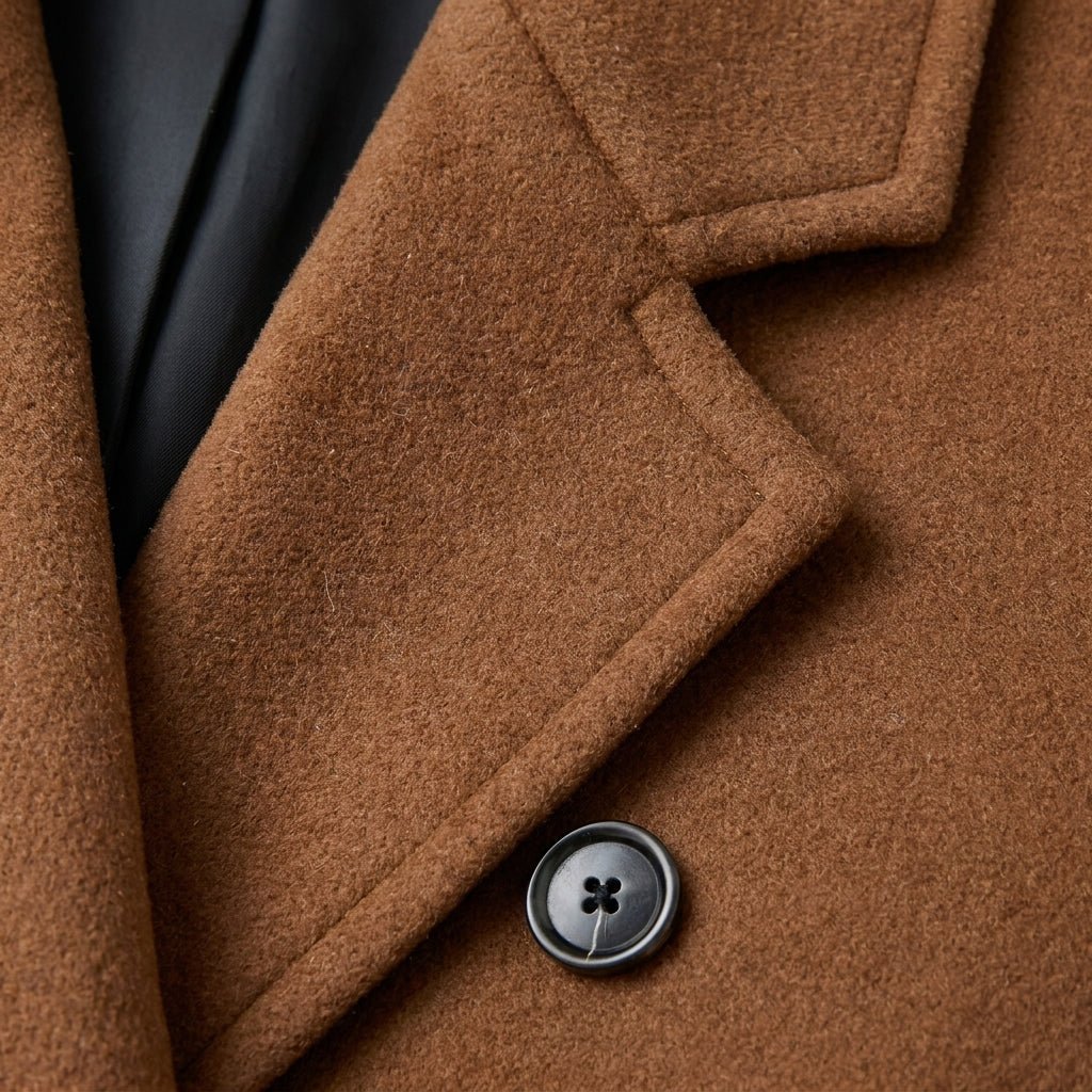 Women's Double-Breasted Trench Coat – Oversized Fit with Wide Lapel - We are MFEO