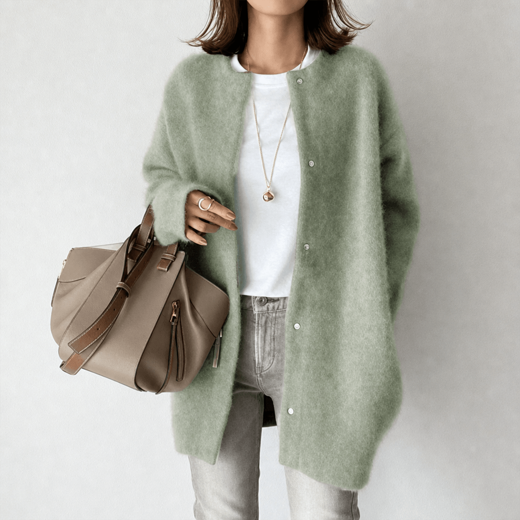 Women's Long Cardigan – Soft Oversized Fit for Layering and Comfort - We are MFEO