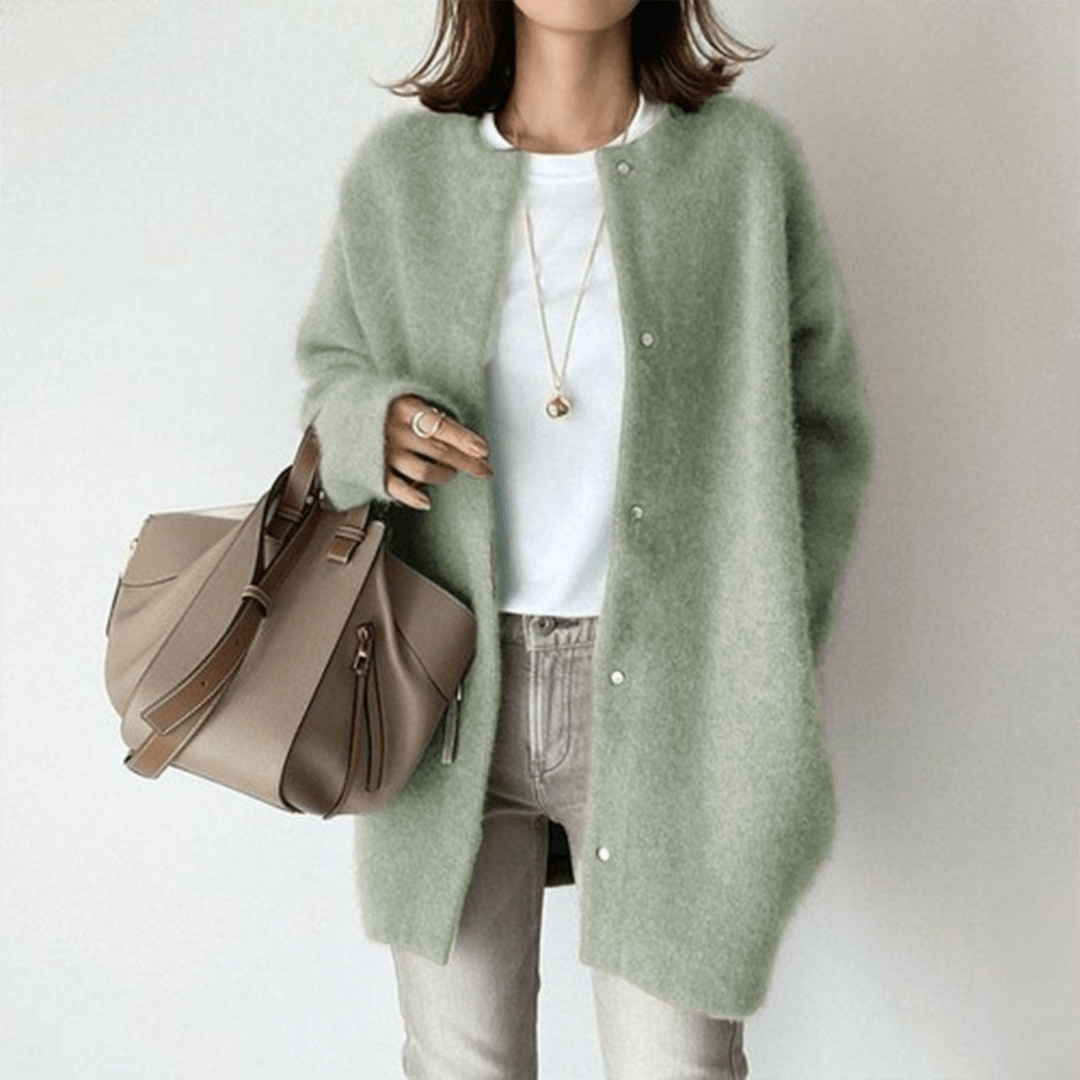 Women's Long Cardigan – Soft Oversized Fit for Layering and Comfort - We are MFEO
