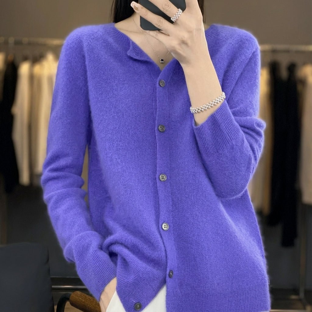 Women's Long Cardigan with Button Closure – Relaxed Fit, Soft Knit for Everyday Wear - We are MFEO