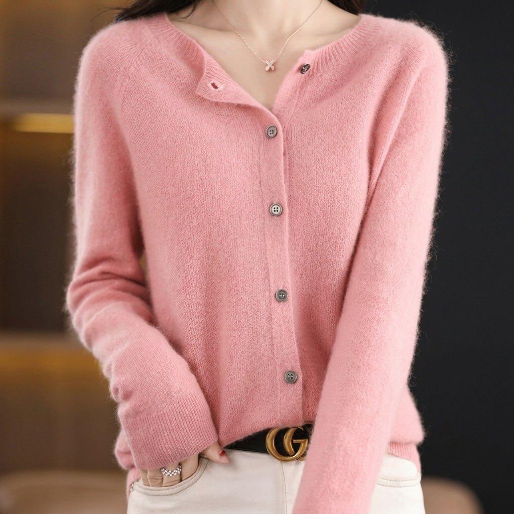 Women's Long Cardigan with Button Closure – Relaxed Fit, Soft Knit for Everyday Wear - We are MFEO
