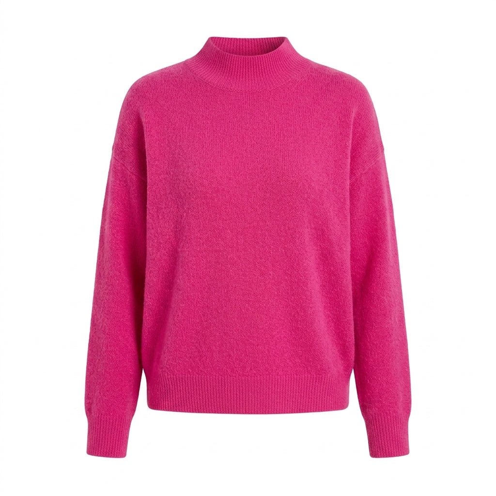 Women's Mock Neck Sweater – Relaxed Fit, Perfect for Everyday Wear - We are MFEO