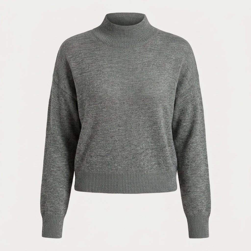 Women's Mock Neck Sweater – Relaxed Fit, Perfect for Everyday Wear - We are MFEO