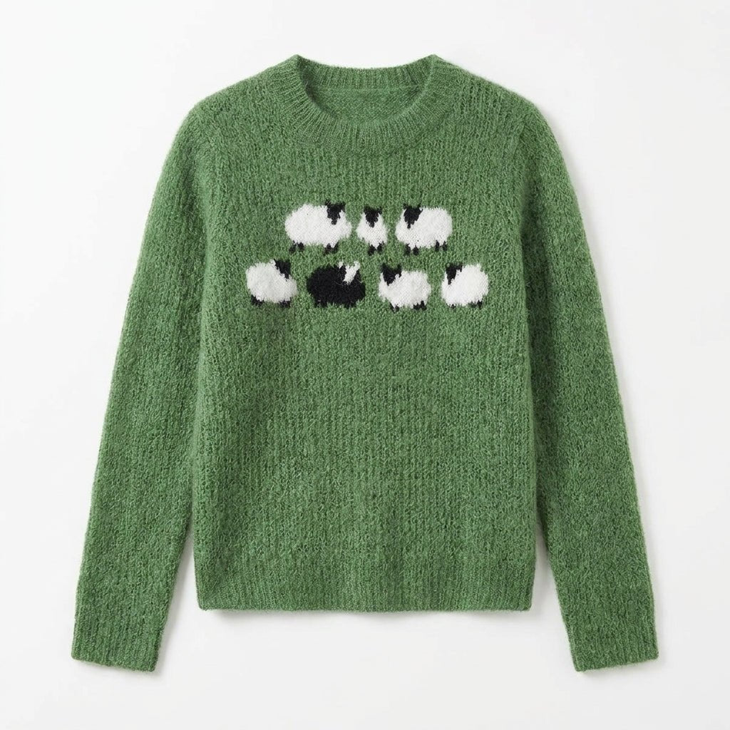 Women's Nordic-Inspired Sweater – Cozy Relaxed Fit - We are MFEO