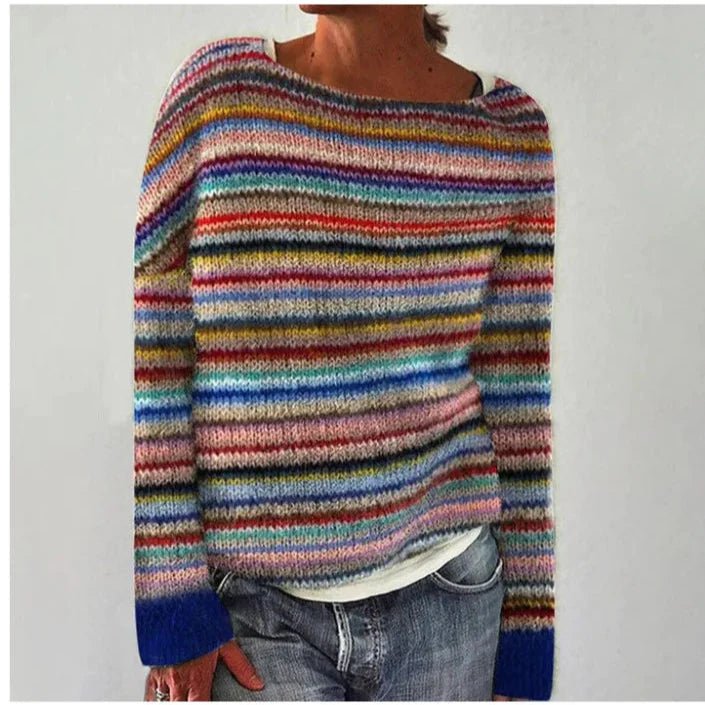 Women's Nordic-Inspired Sweater – Cozy Relaxed Fit - We are MFEO