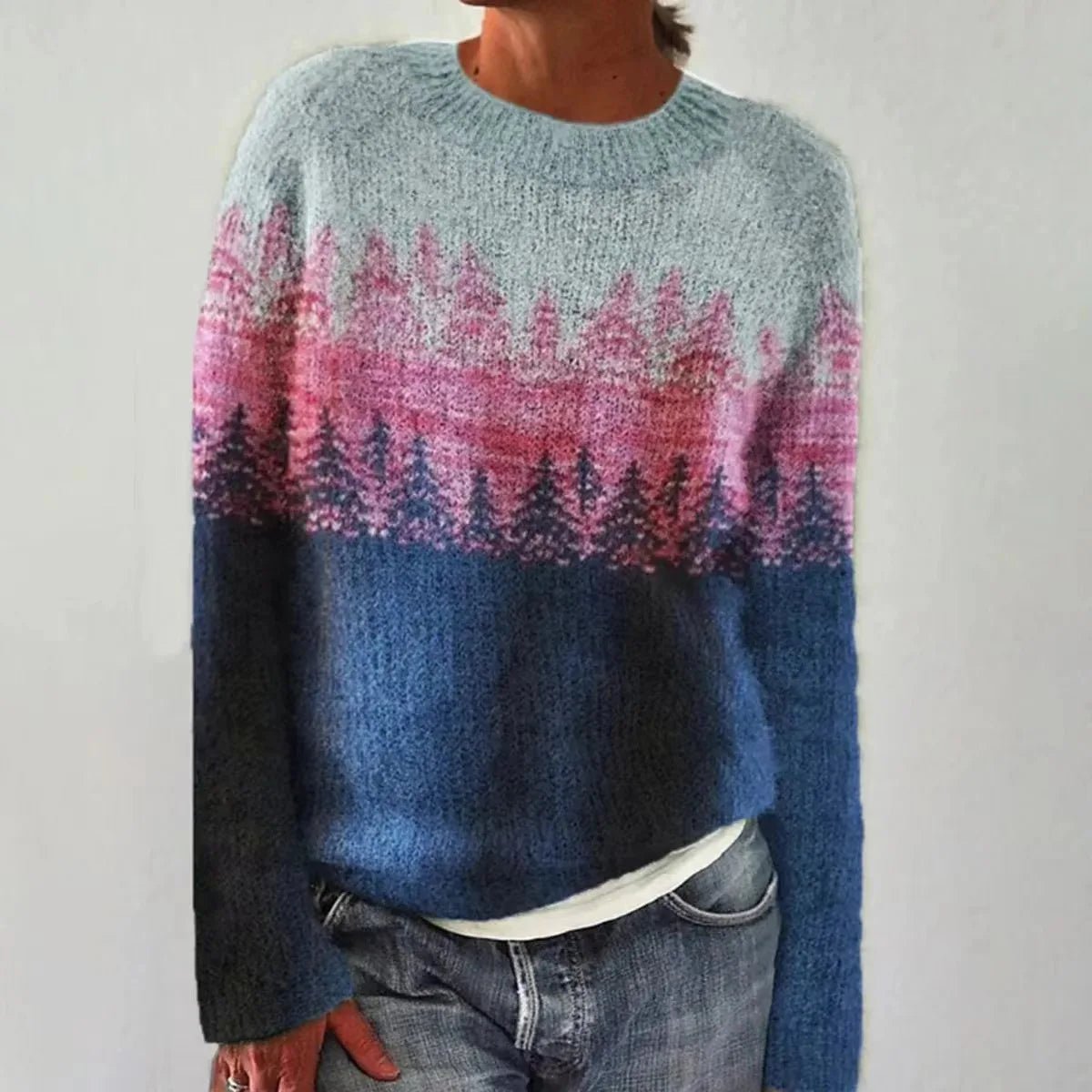 Women's Nordic-Inspired Sweater – Cozy Relaxed Fit - We are MFEO