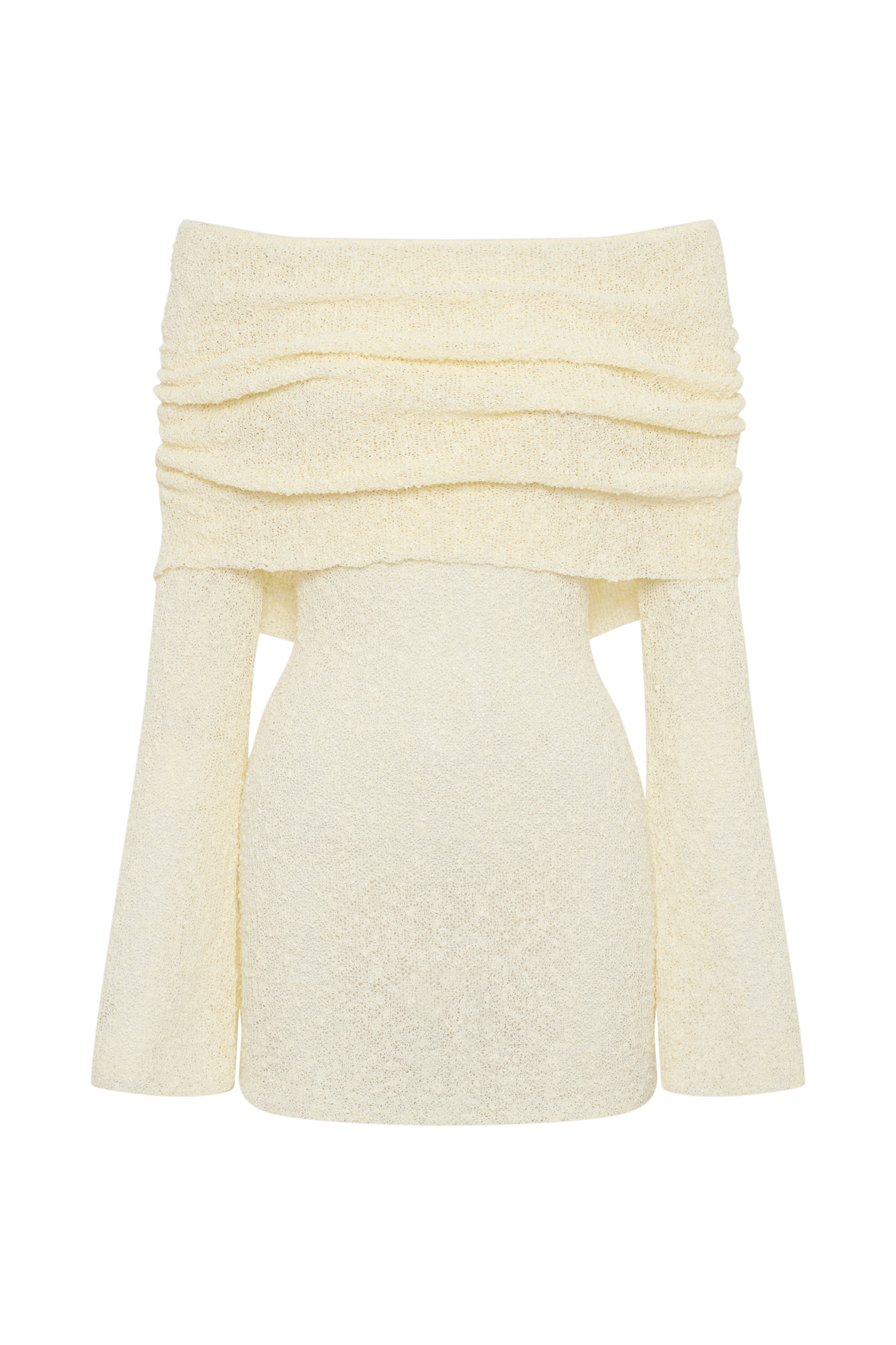 Women's Off Shoulder Mini Dress – Long Sleeve Bardot Evening Cocktail Dress - We are MFEO