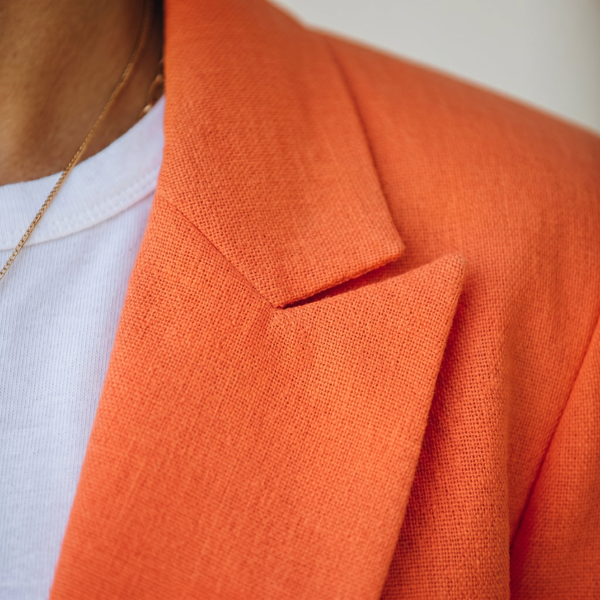 Women's Oversized Blazer – Single-Breasted Notched Lapel Jacket for Versatile Styling - We are MFEO