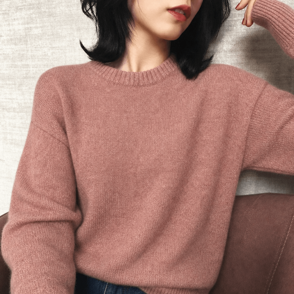 Women's Oversized Jumper – Fluffy Knit with Balloon Sleeves - We are MFEO