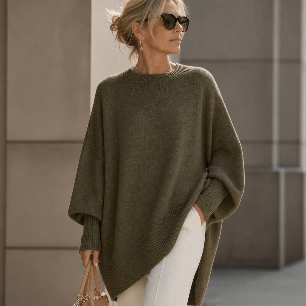 Women's Oversized Sweater for Winter – Cozy, Relaxed Fit - We are MFEO
