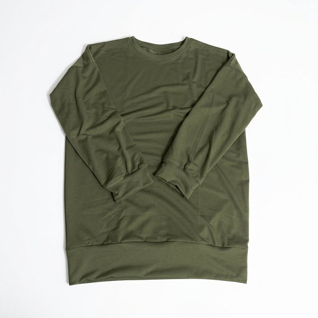 Women's Oversized Sweater – Long Sleeve Tunic for Casual Comfort and Warmth - We are MFEO