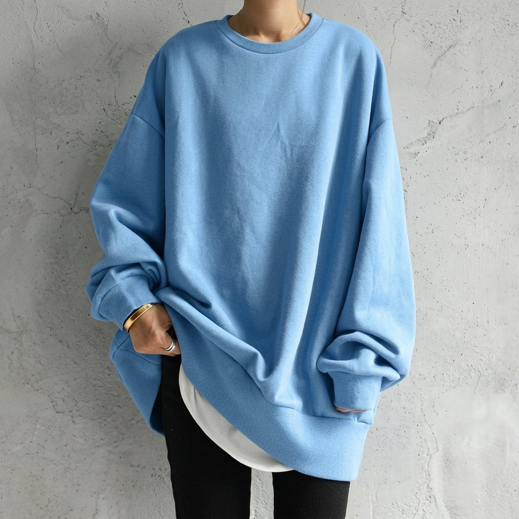 Women's Oversized Sweater – Long Sleeve Tunic for Casual Comfort and Warmth - We are MFEO
