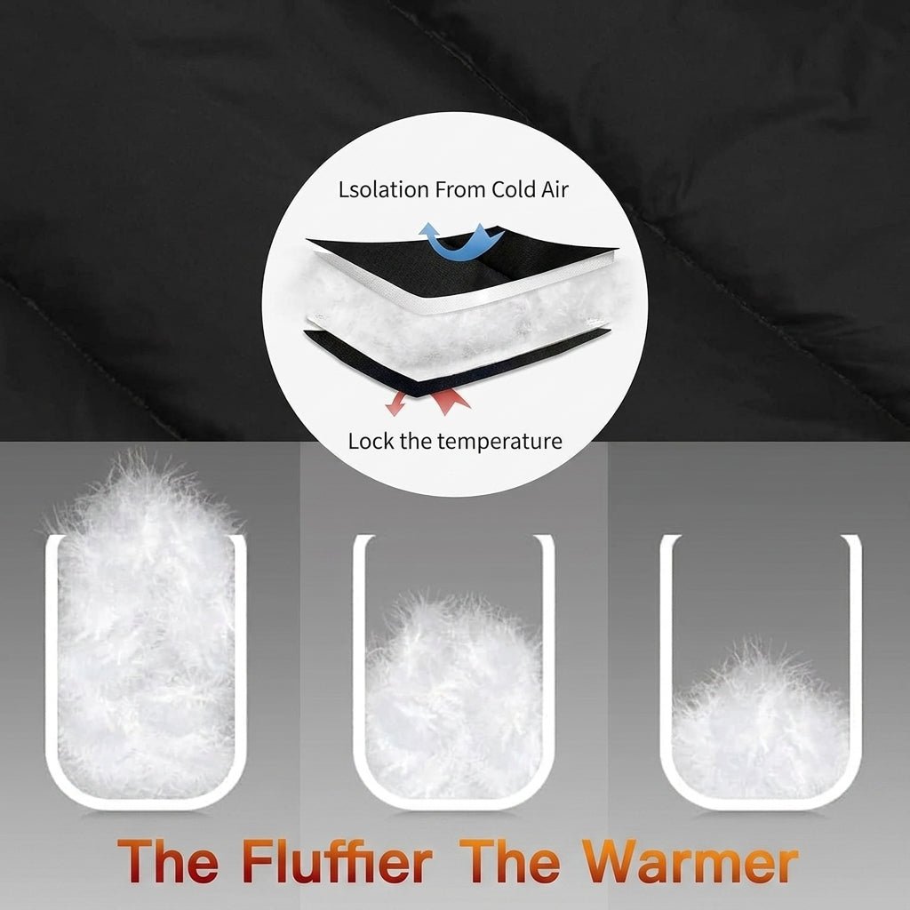 Women's Puffer Jacket – Quilted Design for Winter Layering - We are MFEO