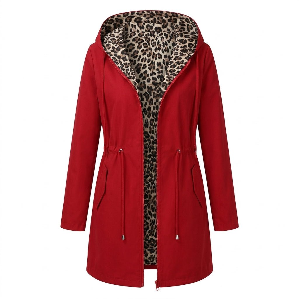 Women's Reversible Coat – Leopard Print and Neutral - We are MFEO