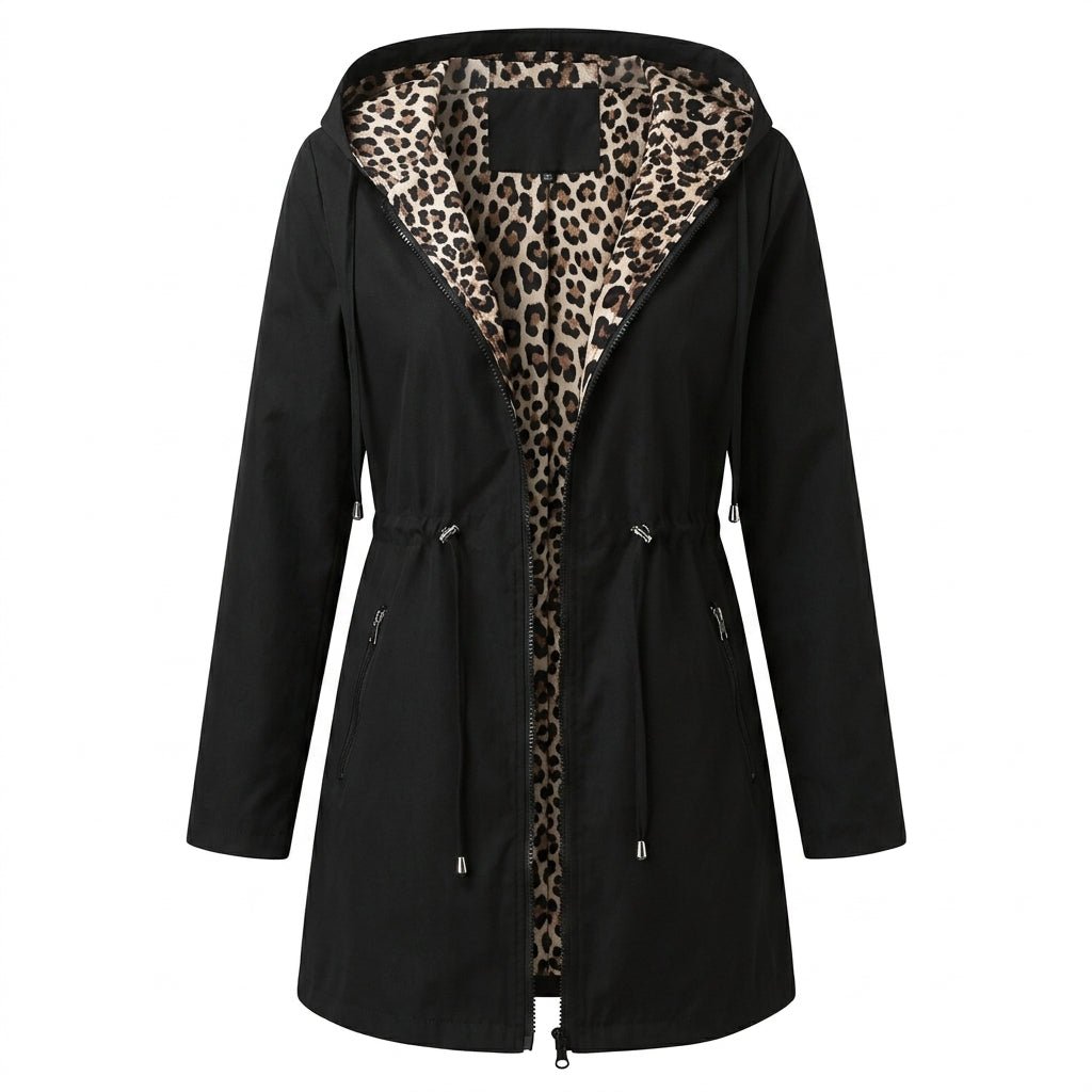 Women's Reversible Coat – Leopard Print and Neutral - We are MFEO