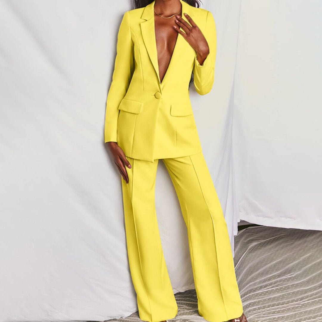 Women's Suit Blazer and Trousers Set – Tailored Fit - We are MFEO