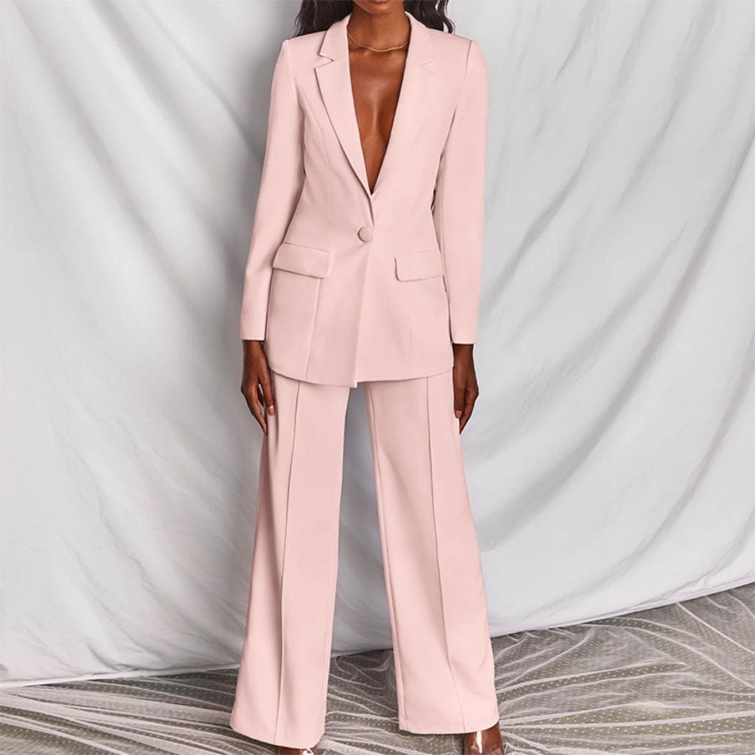 Women's Suit Blazer and Trousers Set – Tailored Fit - We are MFEO