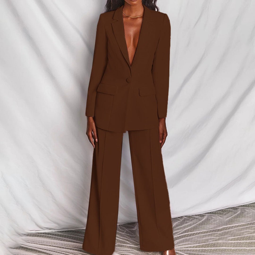 Women's Suit Blazer and Trousers Set – Tailored Fit - We are MFEO