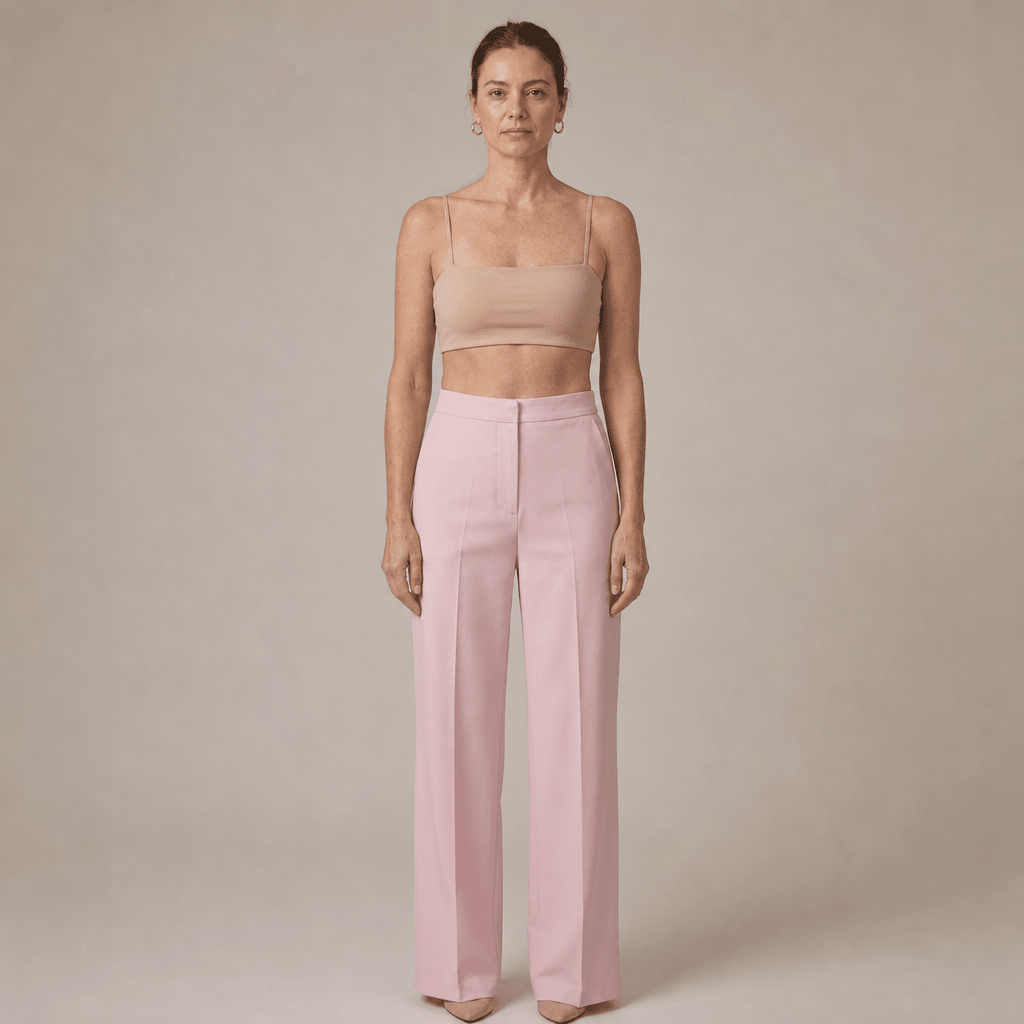 Women's Suit – Tailored Blazer with Feather Cuffs and Straight Leg Trousers - We are MFEO