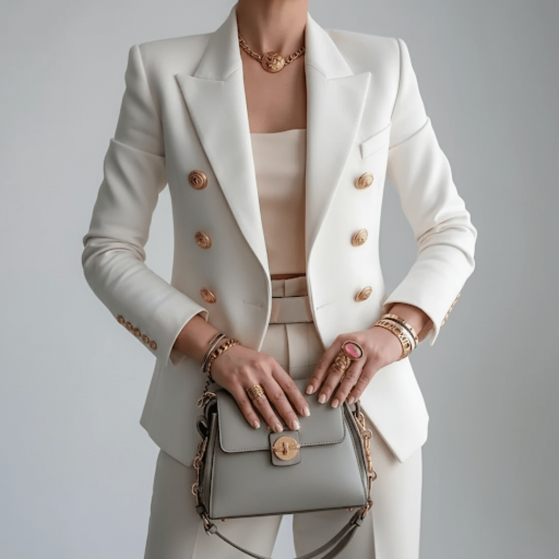 Women's Tailored Blazer for Smart Casual – Soft Structured Fit, Perfect for Layering - We are MFEO