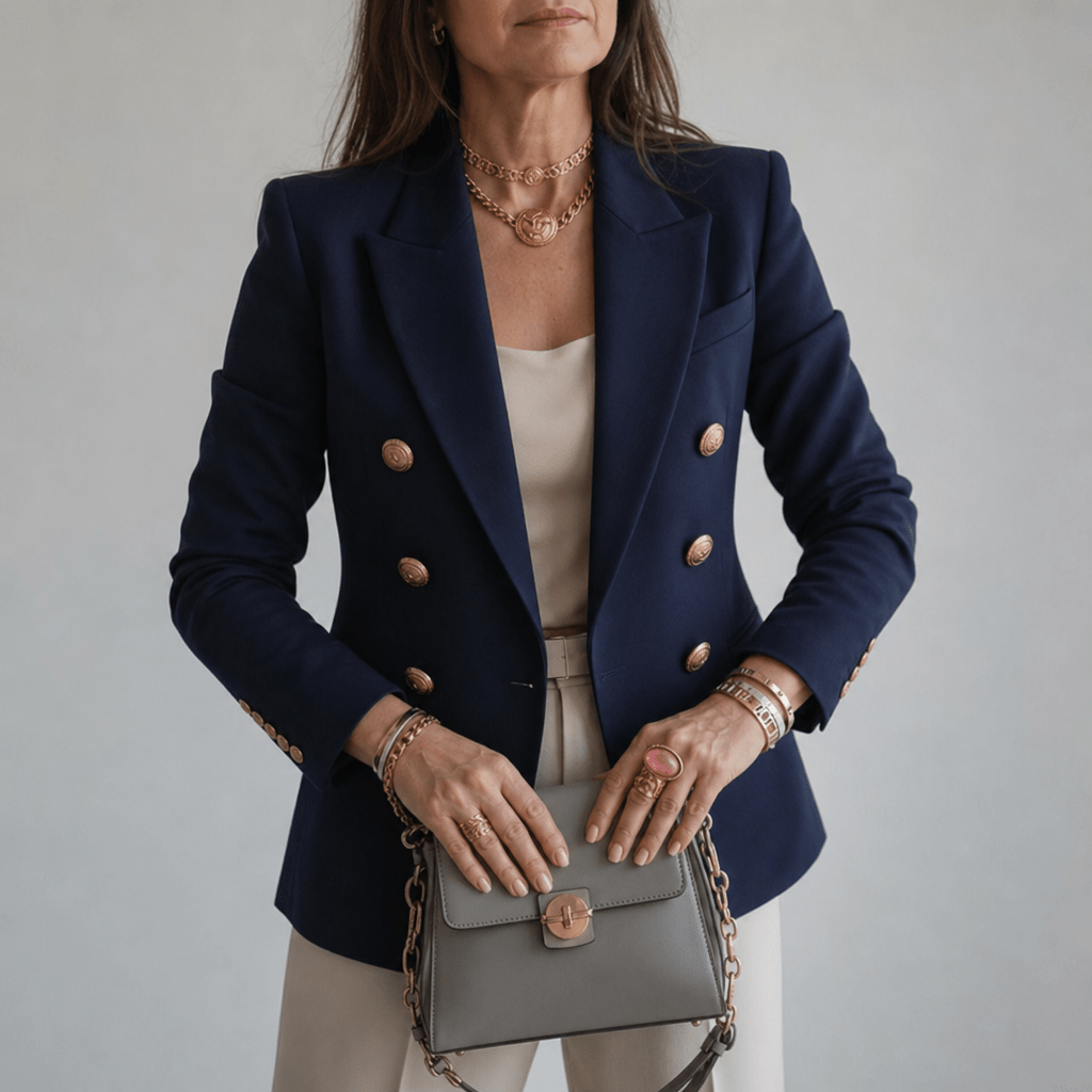 Women's Tailored Blazer for Smart Casual – Soft Structured Fit, Perfect for Layering - We are MFEO