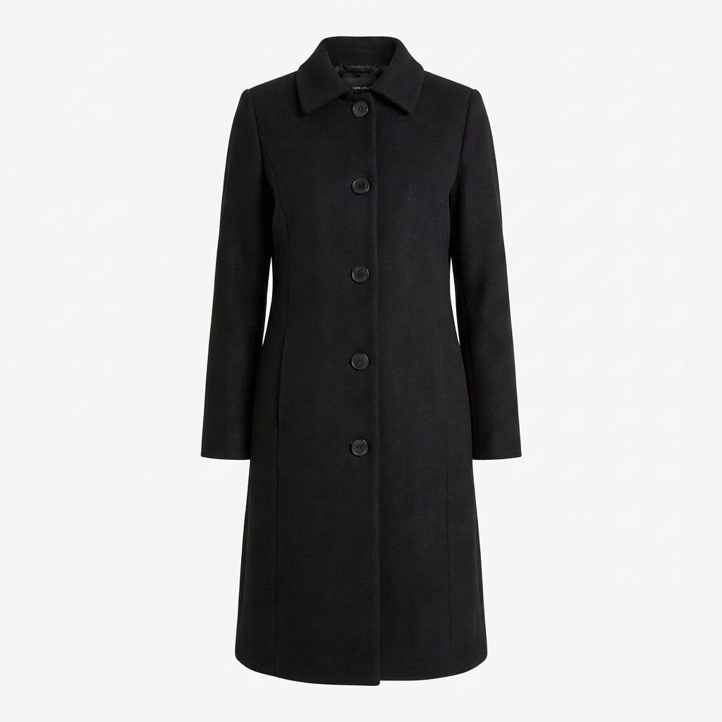 Women's Trench Coat for Winter – Long, Single-Breasted Design with Collar - We are MFEO