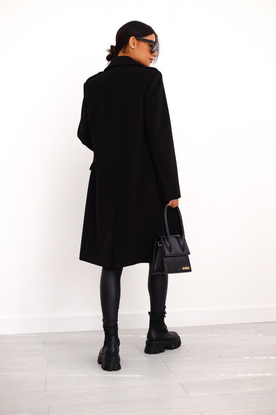 Women's Trench Coat – Long Double-Breasted Winter Outerwear with Pockets - We are MFEO