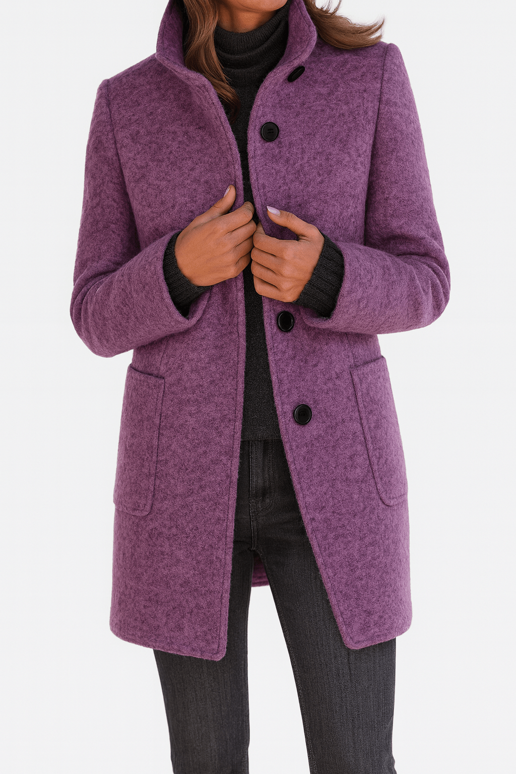 Women's Winter Coat – Structured Design for Everyday Elegance and Comfort - We are MFEO