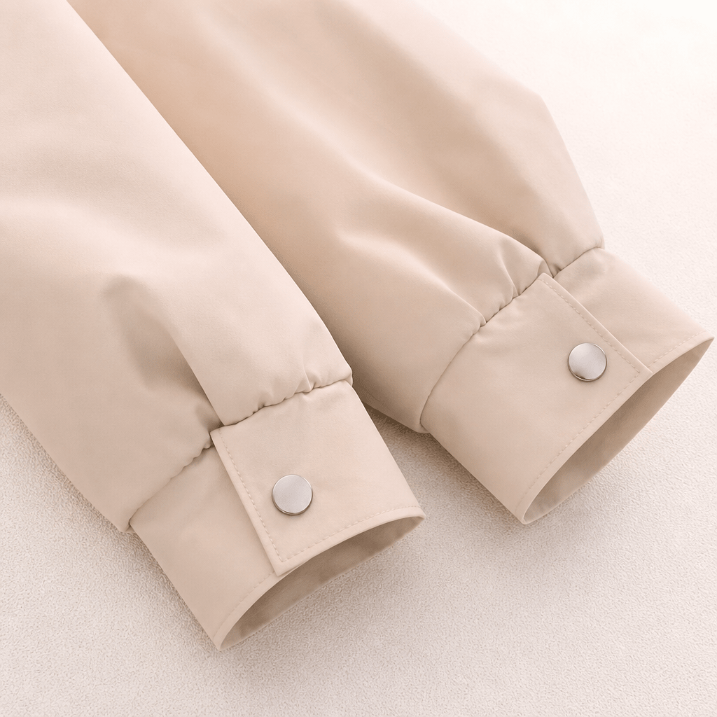 Women's Winter Coat with Faux Fur Collar – Casual Drawstring Waist for Chilly Days - We are MFEO