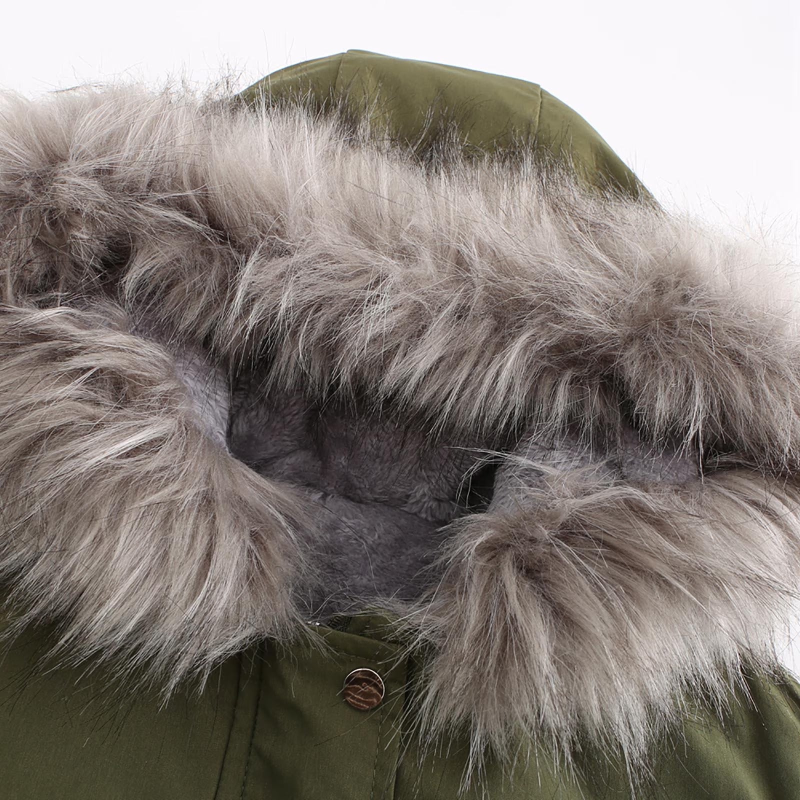 Women's Winter Coat with Fleece Lining – Hooded Jacket with Adjustable Waist - We are MFEO