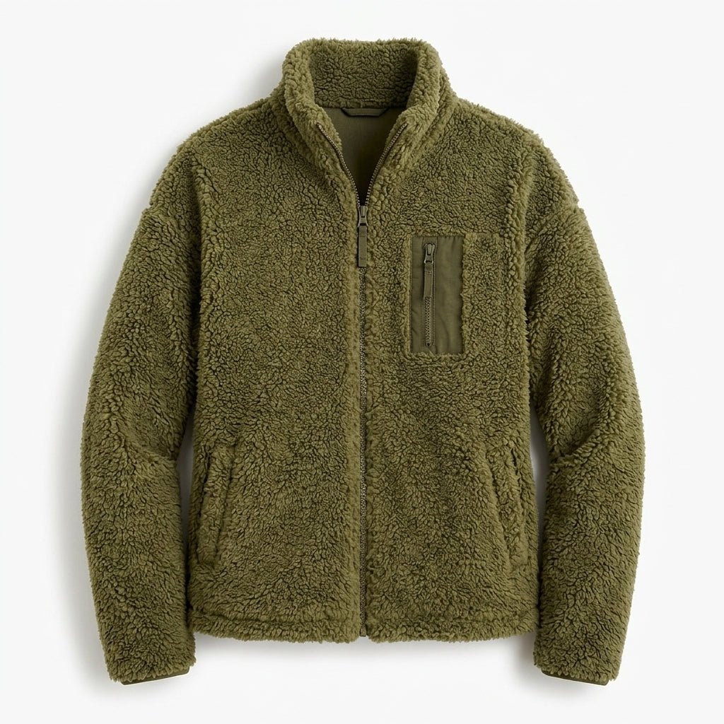 Women's Winter Jacket – Oversized Zip Front with Chest Pocket - We are MFEO