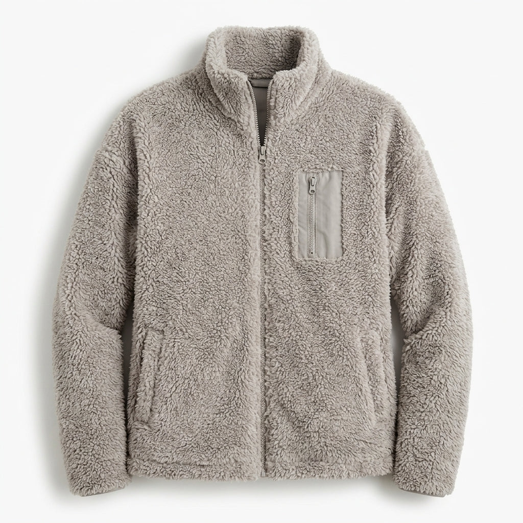 Women's Winter Jacket – Oversized Zip Front with Chest Pocket - We are MFEO