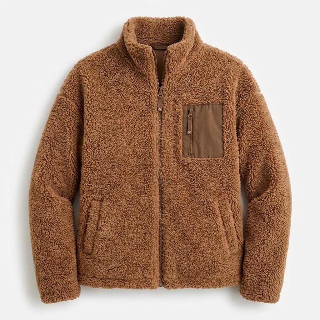 Women's Winter Jacket – Oversized Zip Front with Chest Pocket - We are MFEO