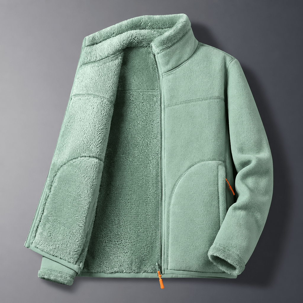 Women's Winter Jacket with Zip-Up Stand Collar – Reversible and Lightweight - We are MFEO