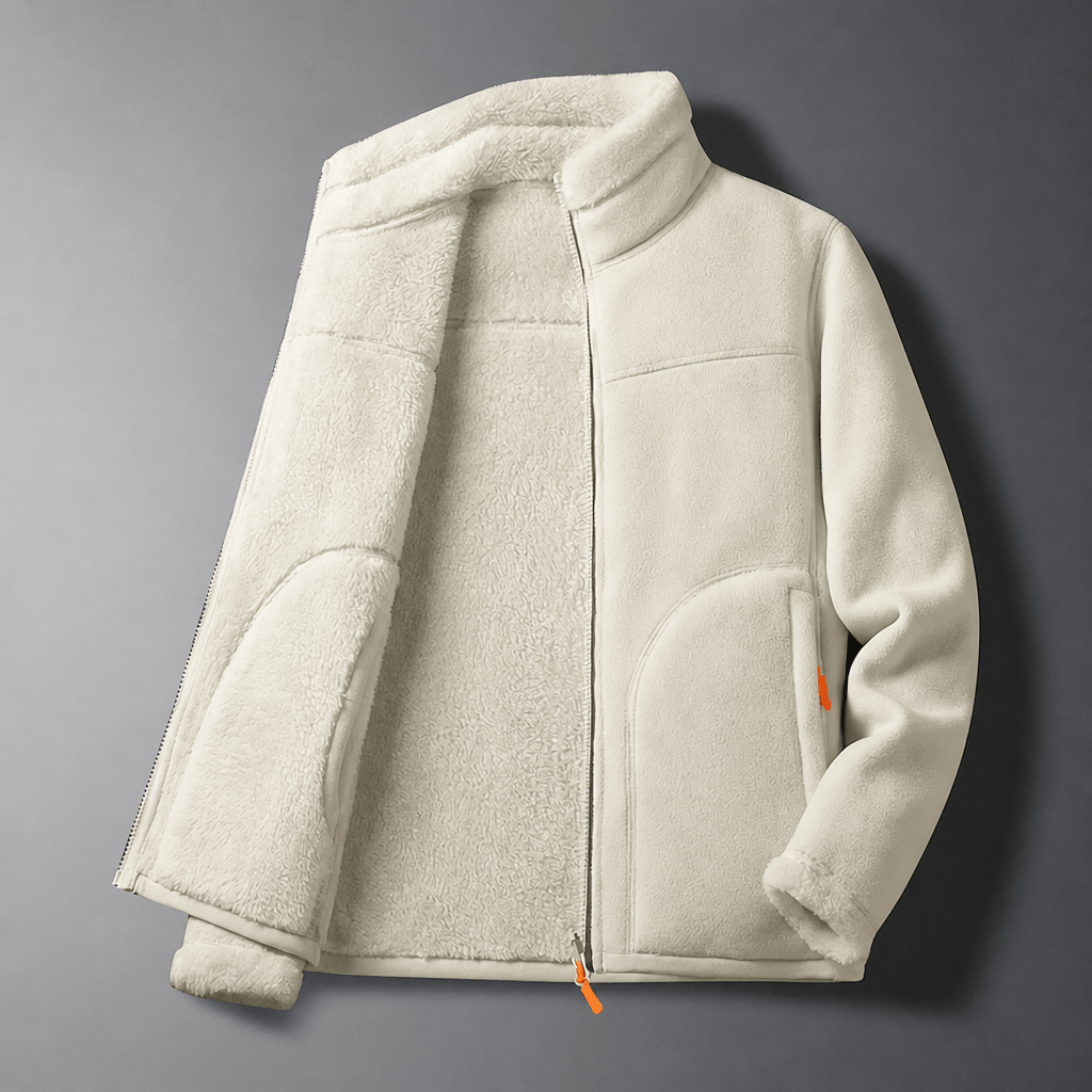 Women's Winter Jacket with Zip-Up Stand Collar – Reversible and Lightweight - We are MFEO
